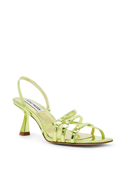 Steve Madden Womens Upclose Lime Heels