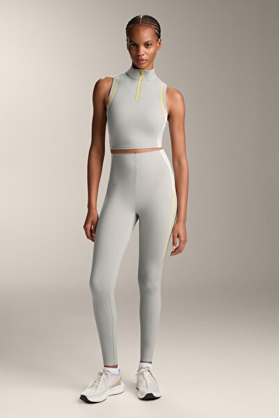 Oysho Compressive core control 65cm ankle-length leggings