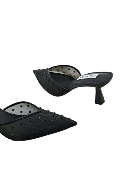 Steve Madden Womens Mod Black Heels