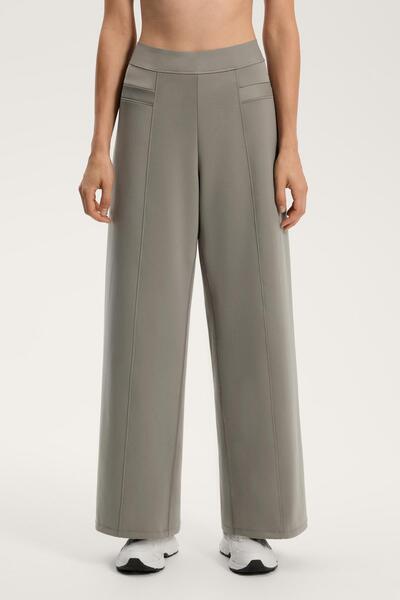 Oysho Neoprene-effect balloon trousers