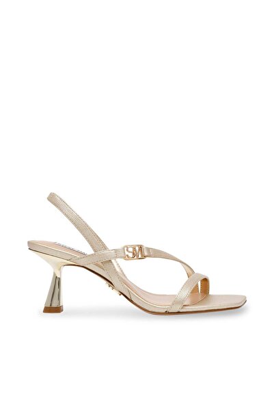 Steve Madden Womens Infuzer Gold Heels