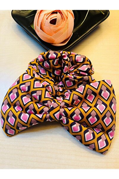 BERG ATELIER Туга еластична пряжка-бублик з бантовим вузлом