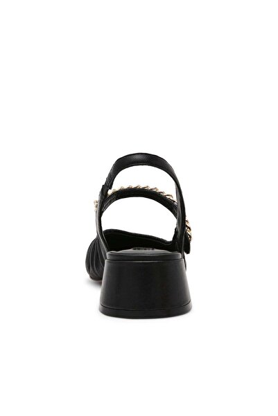 Steve Madden Womens Sideline Black Heels