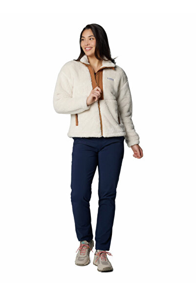 Columbia Bej Boundless Discovery Sherpa Tam Fermuarlı II Kadın Polar Üst 2085681191_AL5705