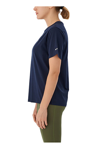 Columbia 9220911466_CS0394 Koyu Lacivert Kadın O Yaka Normal Kalıp T-Shirt