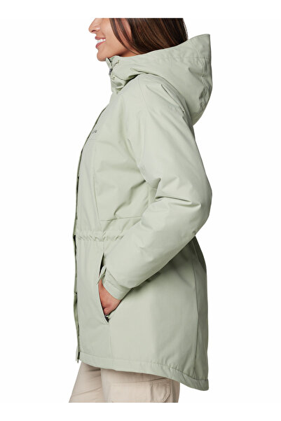 Columbia Bej Hikebound II Long Insulated Kadın Mont 2087041348_WL2638