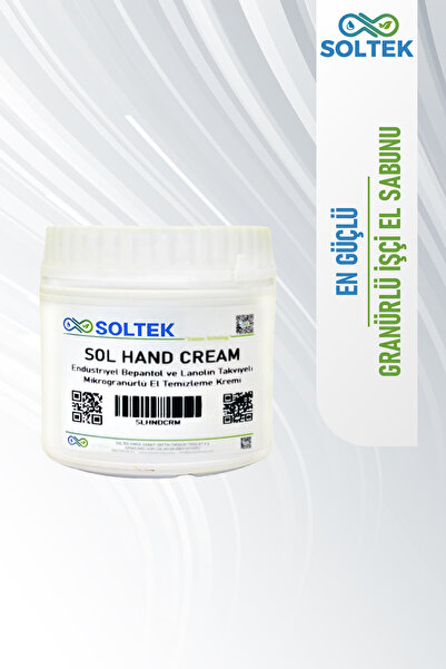 SOLTEK Granürlü İşçi El Sabunu - SOL HAND CREAM POWER