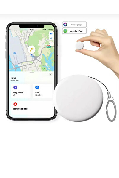 CROW'S TECH Akıllı Takip Cihazı Gps Ios Uyumlu Taşınabilir Takip Cihazı Bul Uygulama