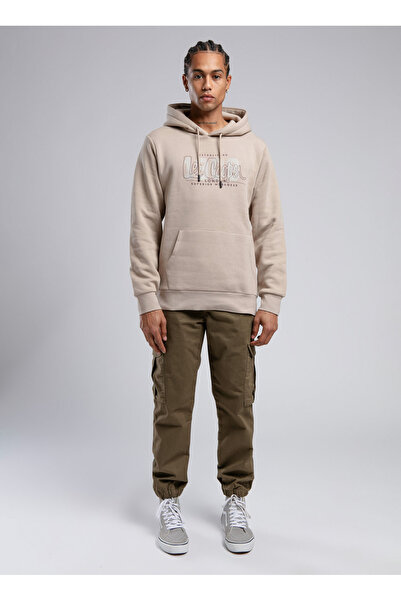 Lee Cooper Regular Leg Khaki Men's Cargo Pants 251 Lcm 221012 Samu Khaki