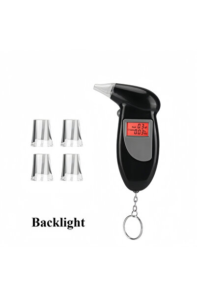 Choice جهاز اختبار الكحول في التنفس المحمول بإضاءة خلفية، جهاز قياس نسبة الكحول في التنفس المحمول باليد، أدوات اختبار الكحول من شركة ألكوتيست بإضاءة خلفية