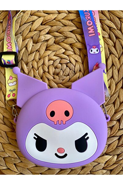 shop Girl's Sanrio Kuromi Figured Removable Adjustable Strap Silicone Purple ...