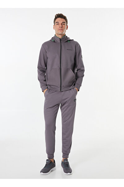 Discovery Expedition Antrasit Erkek Jogger Düz Eşofman Altı D4WM-EA3074