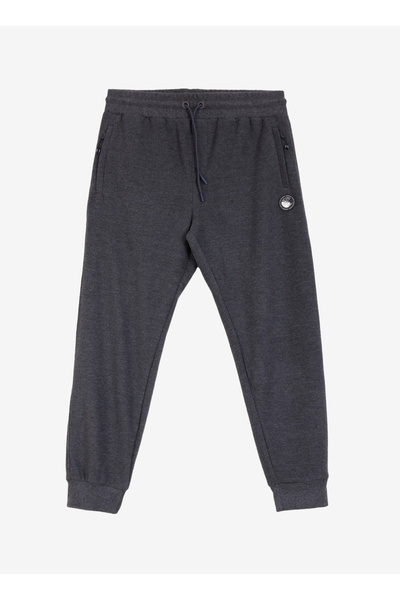 Discovery Expedition Antrasit Melanj Erkek Standart Fit Eşofman Altı D4WM-EA3932