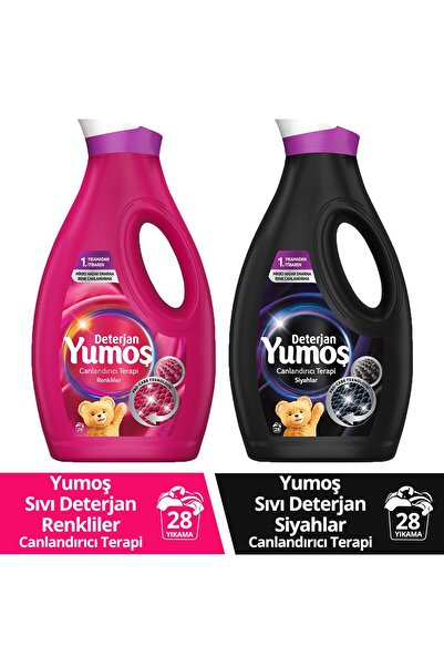 Yumoş Sıvı Bakım Deterjanı Siyahlar 1690 Mlx1 Sıvı Bakım Deterjan Renkliler 1...