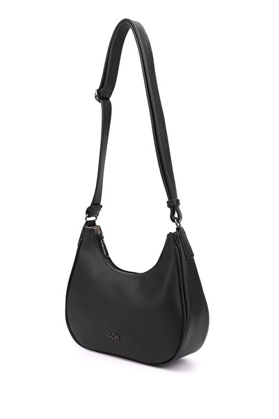 GÖNDERİ(R) Women's Black Long Strap Shoulder Bag