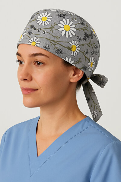 mirach Nazlı Papatya Unisex Doctor Nurse Physiotherapist Medical Cook Veterinarian Cap