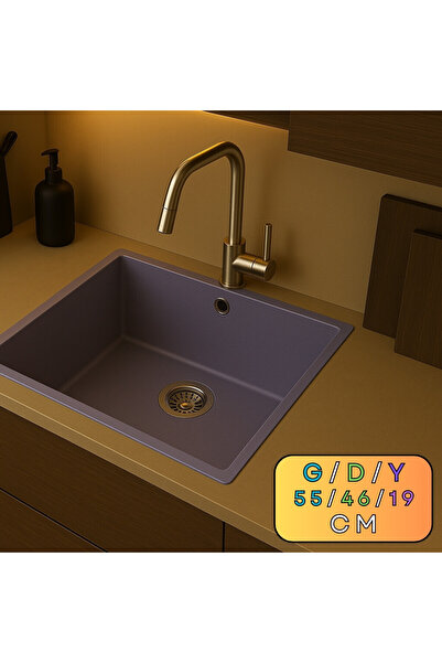 almital mobilya aksesuarları furniture accessories Granit Evye KOTARU Series ...