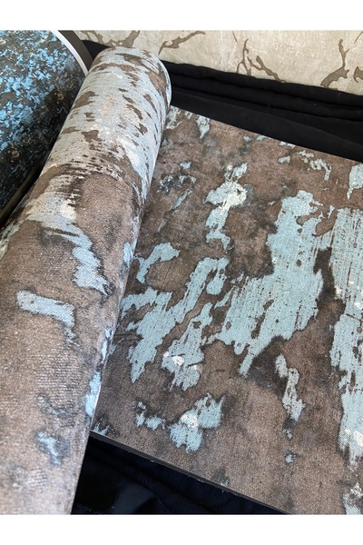 KOÇ YAPI DEKOR Tutkal Hediye koyu kahve 3d Efekt Simli Eskitme kalın gramaj D...