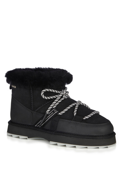 EMU Deri Siyah Kadın Bot W13129