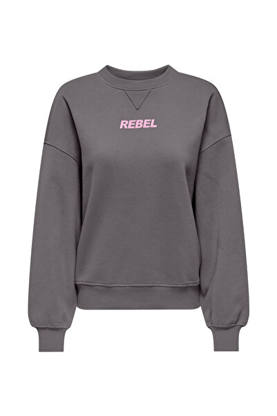 ONLY Onlsofia L/S Word O-Neck Women's Sweatshirt