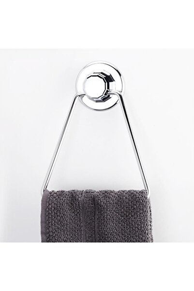 Evistro Vakumlu Banyo Tuvalet Havlu Askısı Krom Kaplama
