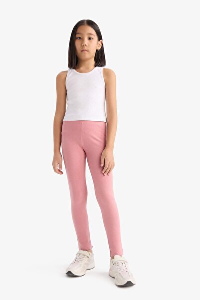 DeFacto Kız Çocuk Uzun Tayt B5654A825SM