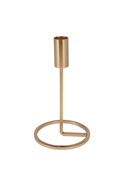 BOYNER EVDE Şamdan Mum, Bedensiz, Altın