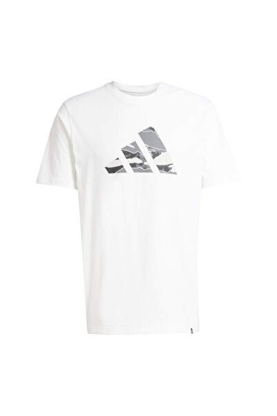 adidas Γραφικό μπλουζάκι με λογότυπο Camo