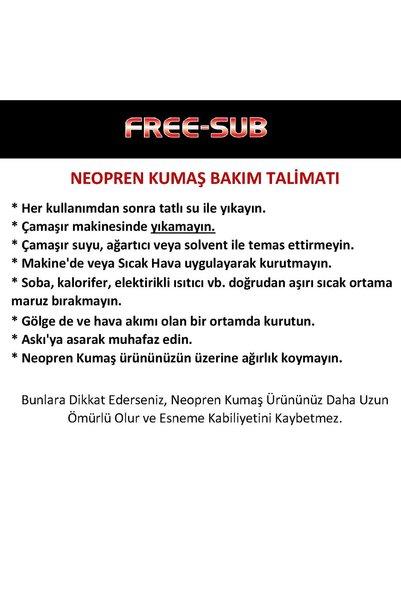 Free-Sub Diver Pro 3mm Expert Green Neopren Dalış Eldiveni