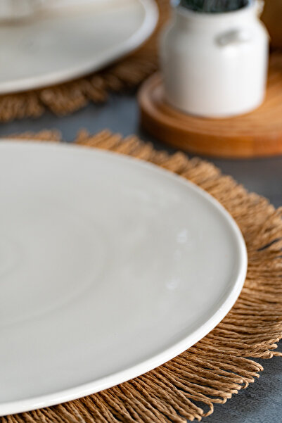 Heda Porselen 2-Piece 32 cm Porcelain Lean Pizza Plate