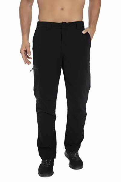 Crozwise Μαύρο ανδρικό παντελόνι εξωτερικού χώρου - 2229-10