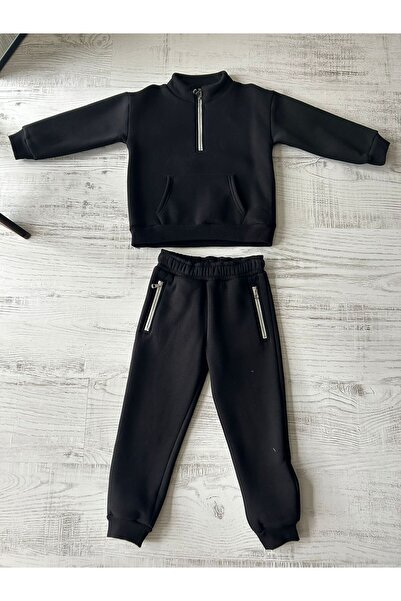 Markasız ucuz Children's Tracksuit Set -Unisex