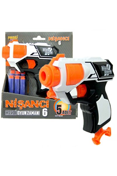 Nerf Prestij Nişancı 6 Dart Tekli Fırlatıcı FAB5959
