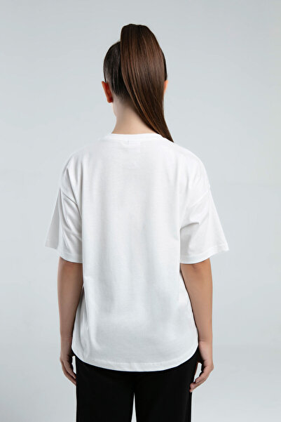 Kappa Λευκό T-Shirt για κορίτσι