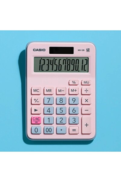Casio Mx-12b-pklb Masaüstü Hesap Maki̇nesi̇ Pembe