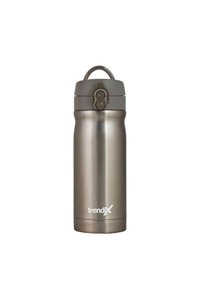 Trendix Çelik İçli Matara 350 ml Sütlü Kahve U1800-SK