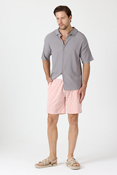 1434 Polo State Men's Relaxed Fit Shorts Pink