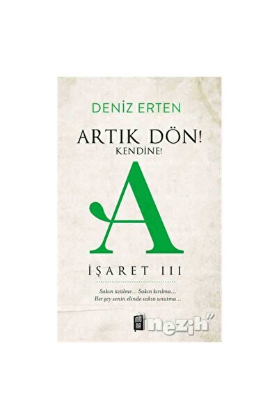 Mona Kitap Artık Dön! Kendine!