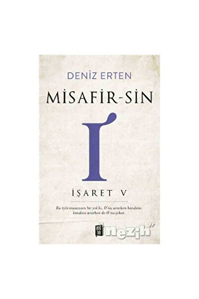 Mona Kitap Misafirsin-ı-işaret 5 - Deniz Erten