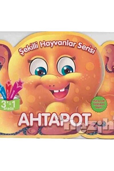 Parıltı Yayıncılık Ahtapot - Şekilli Hayvanlar Serisi
