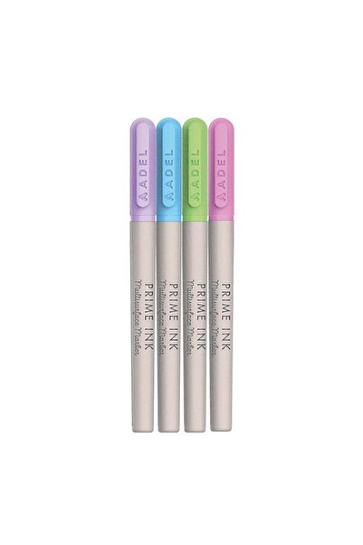 Adel Prime Ink Multisurface 4-Pack Marker Pastel