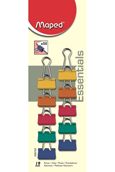 Maped Renkli Kıskaç 10’lu 036102