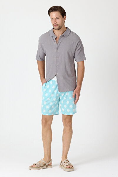 1434 Polo State Men's Relaxed Fit Shorts Blue