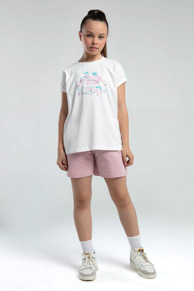 Kappa Λευκό T-Shirt για κορίτσι