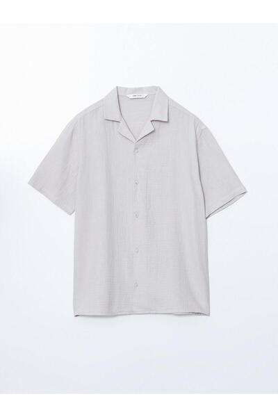 LC Waikiki Ανδρικό πουκάμισο με κοντό μανίκι Standard Fit (S5)