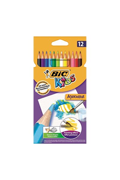 Bic Kids Aquacouleur Kuru Sulu Boya 12 Renk 8575613