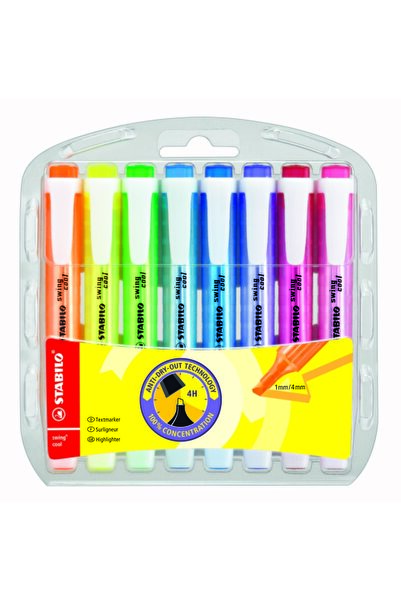 Stabilo Swing Cool Fosforlu 8 Renk 2758