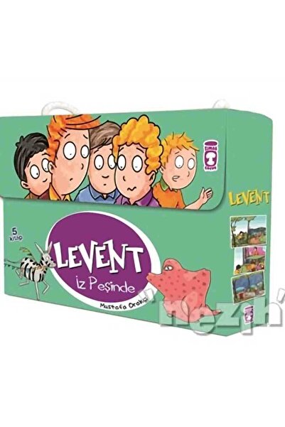 Timaş Çocuk Levent İz Peşinde (5 Kitap Takım)
