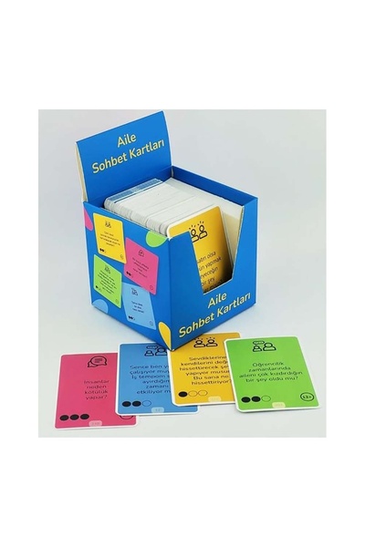 Doğan Kitap Aile Sohbet Kartları - Doğan Çocuk - Özgür Bolat & Pelin Küçükoğlu Kitabı