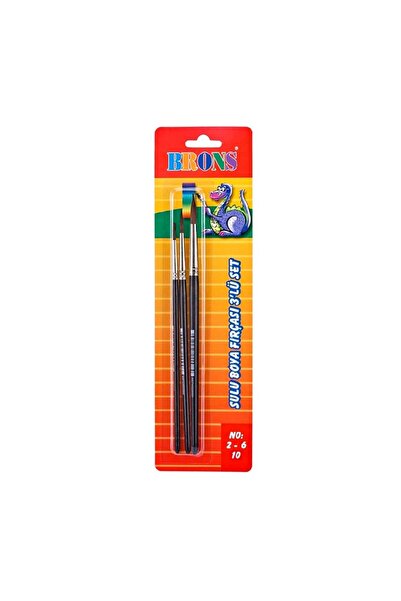 Genel Markalar Sb Resim 3’Lü Fırça Seti Br-672